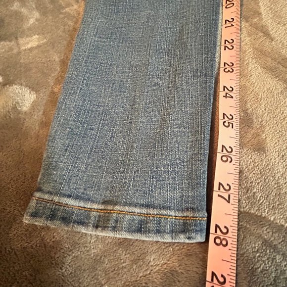 Aero High Rise Stretchy Denim Jeggings Size 4 - Picture 3 of 9
